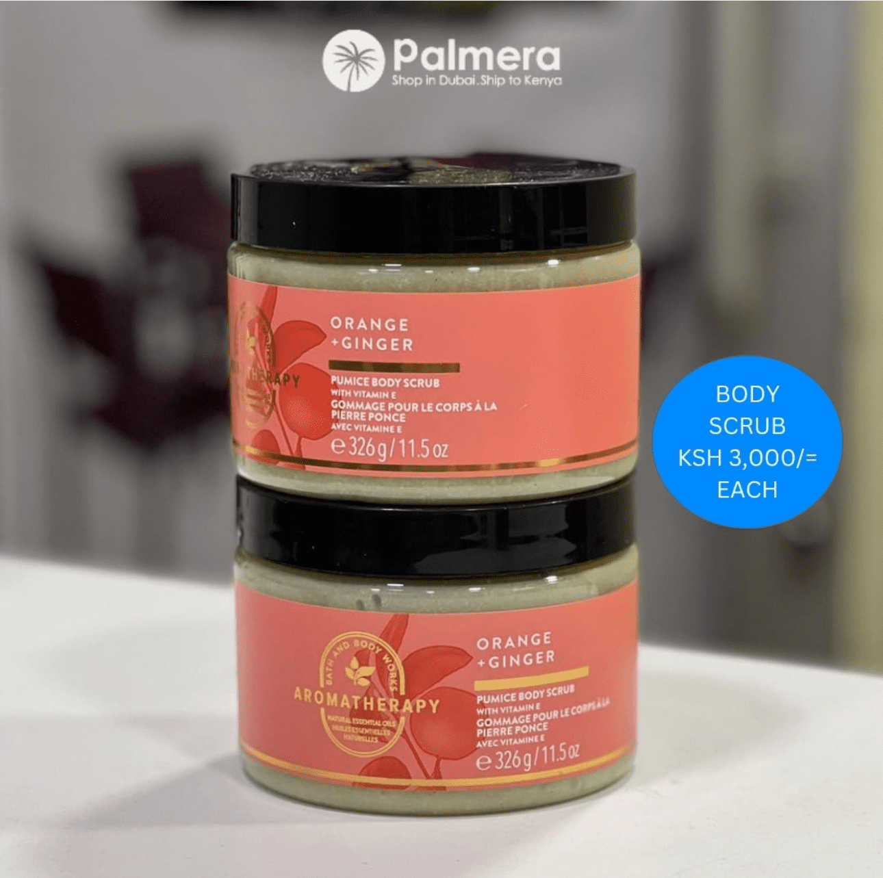 Orange Ginger Pumice Body Scrub