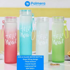 Glass Water Bottle 400ML