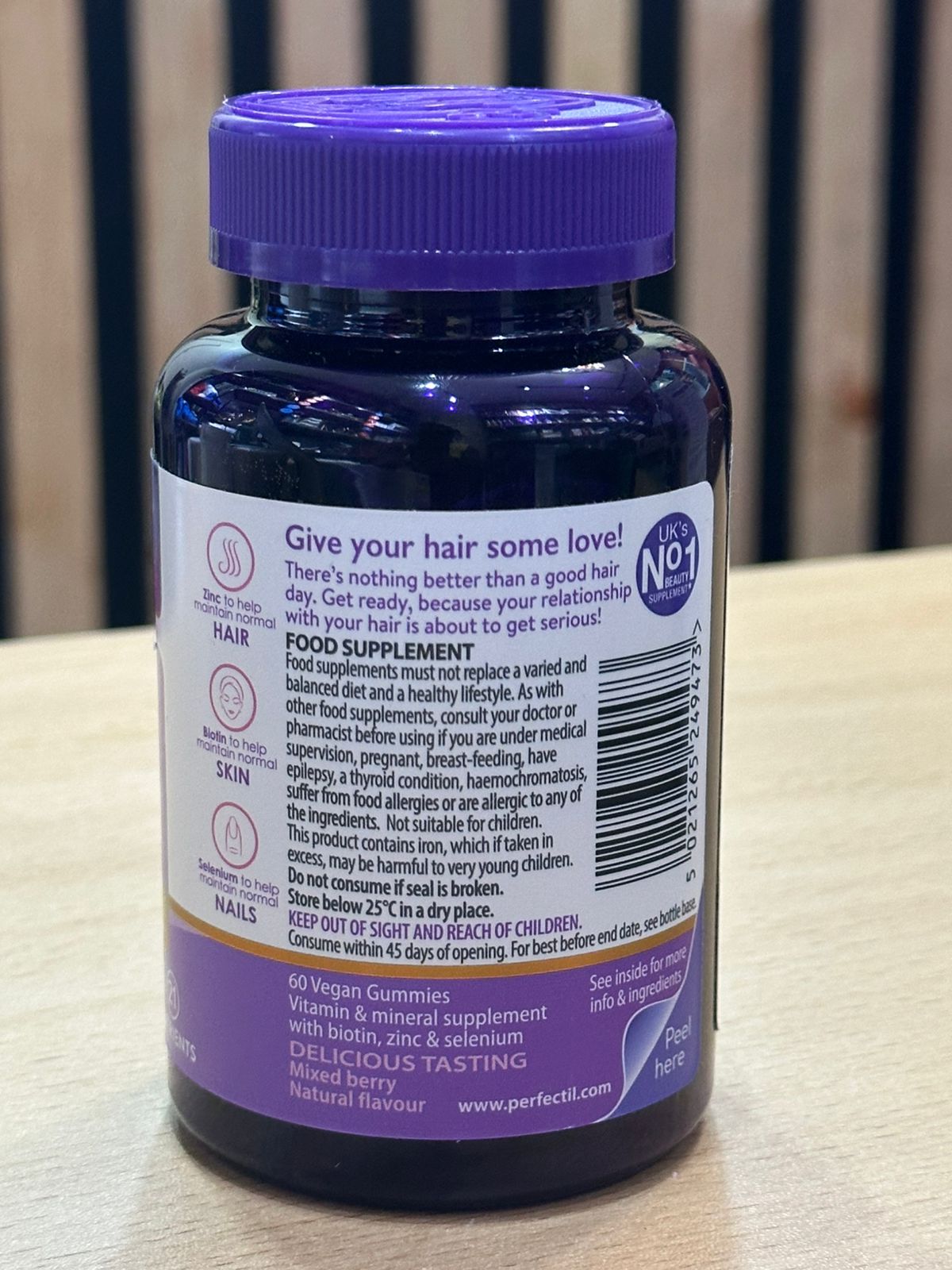 Perfectil Hair Crush Gummies - Image 2