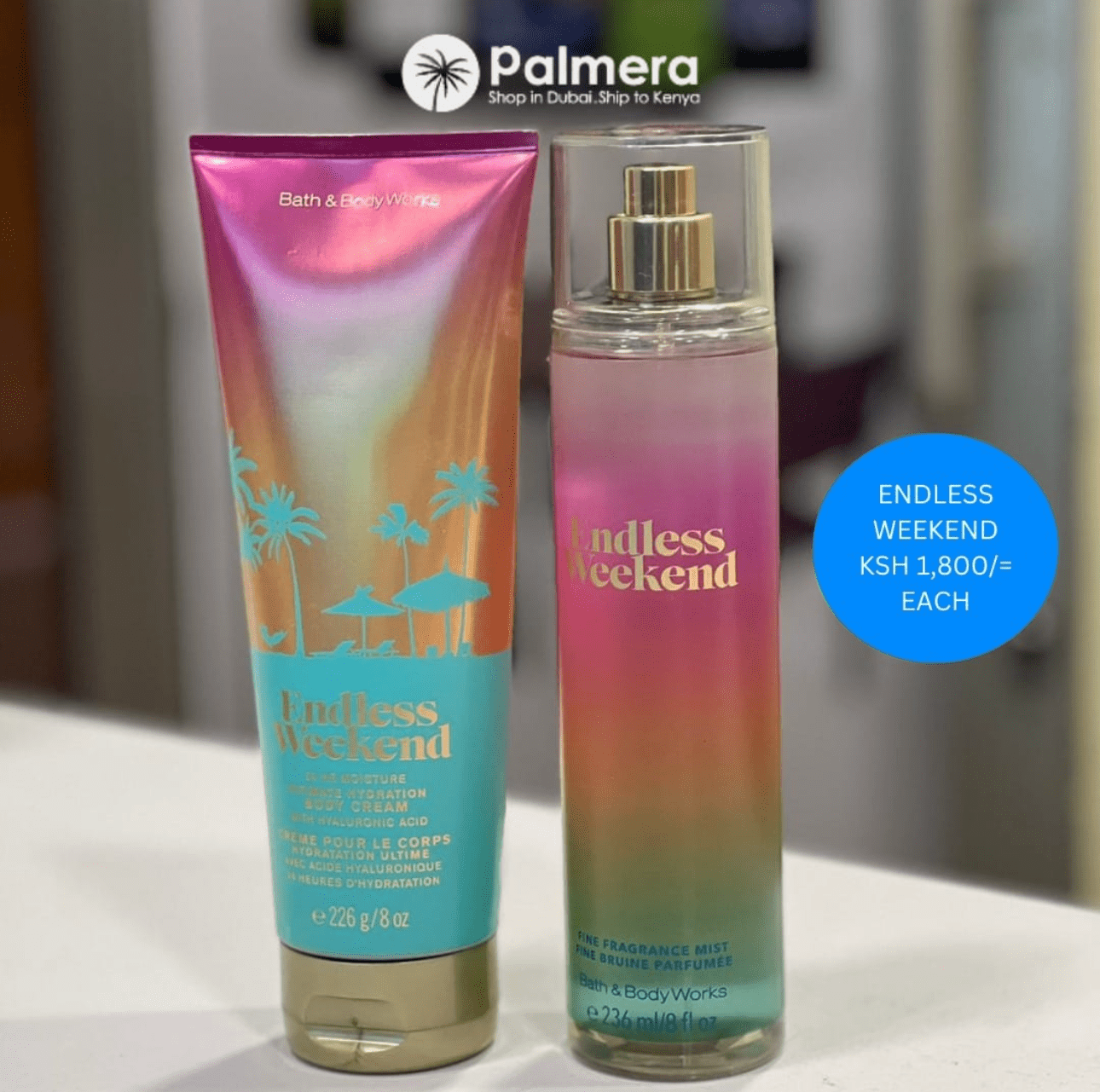 Endless Weekend Body Cream by Bath & Body Works