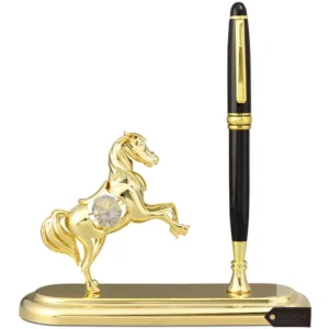 Matashi Crystal Executive Desk Pen Holder